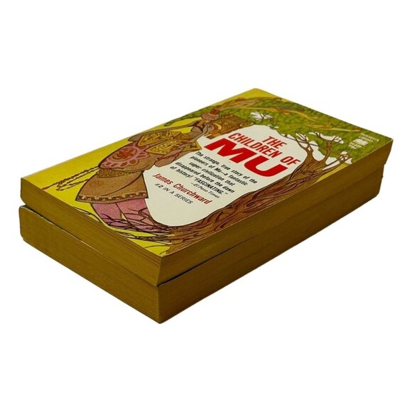 Lost Continent & Children of Mu James Churchward Lot 2 PB Book 1970 - Picture 10 of 10